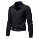 thumbnail image 4 of Nueva camisa de negocios ligera con botón de solapa informal de color sólido de manga larga Pompotops oipoqjl27068, 4 of 7
