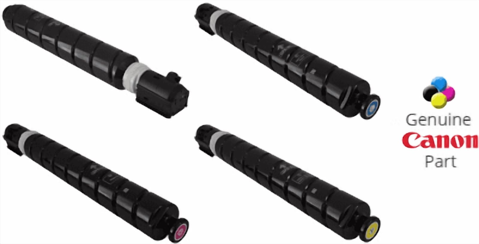 Canon Genuine GPR-61 Complete High Yield Toner Set (Black: 71k