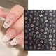 thumbnail image 4 of Flower Nail Art Stickers, Cherry Blossoms Nail Decals 3D Self-Adhesive Rose Gold White Sliver Gold Cherry Blossom Spring Nail(4Sheets), 4 of 4