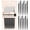 Black, variant on Kitsch Dermaplane Razor for Women Face – Face Razors for Women & Men, Eye Brow Razors & Face Shaver - Skin Care Tool for Smoother Skin - Black, 12 pcs