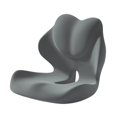 thumbnail image 3 of Cojín de respaldo ergonómico de espuma viscoelástica para silla de juegos, oficina y hogar. Gris oscuro, 3 of 9