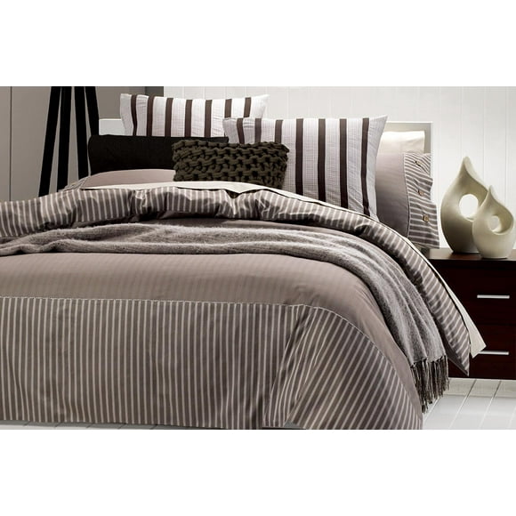 NOLEN BROWN DUVET COVER QUEEN