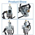 thumbnail image 5 of Carburetor Fit for Kawasaki Bayou 220 KLF220A 1988-2002 Bayou 250 KLF250A 2003-2011 Carb, 5 of 6