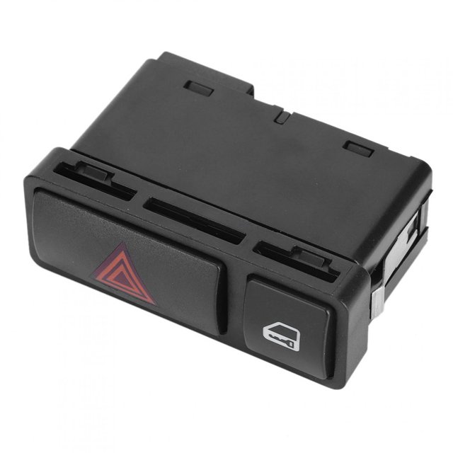 Interruptor intermitente de advertencia interruptor de bloqueo de puerta intermitente interruptor intermitente para piezas de automóviles y camiones e46 Interruptor de bloqueo de ANGGREK Otros