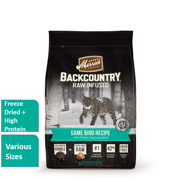 Merrick Backcountry Grain Free Game Bird Dry Cat Food 10 Lb Walmart Com Walmart Com