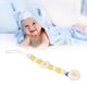 thumbnail image 4 of Clip para chupete de bebé seguro de usar diseño de una pieza Clip para chupete neutro Flexible y suave silicona de calidad alimentaria fácil de limpiar para niños ANGGREK Otros, 4 of 8