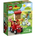 thumbnail image 4 of LEGO DUPLO Town Farm Tractor & Animal Care 10950 Creative Playset for Toddlers (27 Pieces), 4 of 10