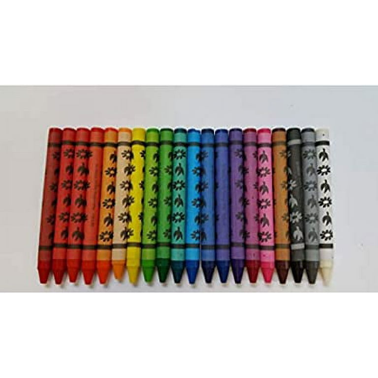Color Swell Bulk Crayons Packs - 10 Boxes of 24 Vibrant Colored
