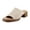 Stone Stretch Fabric, variant on Denise Women's Sandals Dark Blue Stretch Fabric Size 5 M
