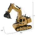 thumbnail image 3 of Hey Play Remote Control Excavator with Movable Claw - Construction Toy, 3 of 9