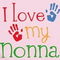 thumbnail image 2 of CafePress - I Love Nonna Infant Bodysuit - Baby Light Bodysuit, Size Newborn - 24 Months, 2 of 4