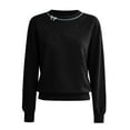 thumbnail image 4 of MESSUEN Baggy Sweater Long Sleeve Sweaters for Women Long Sleeve Undershirt for Women Womens Sweater Sweaters Women Sweater Top Black 2XL, 4 of 4