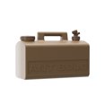 thumbnail image 4 of Contenedor de agua portátil de gran capacidad de 20 litros con grifo para acampar (café), 4 of 6