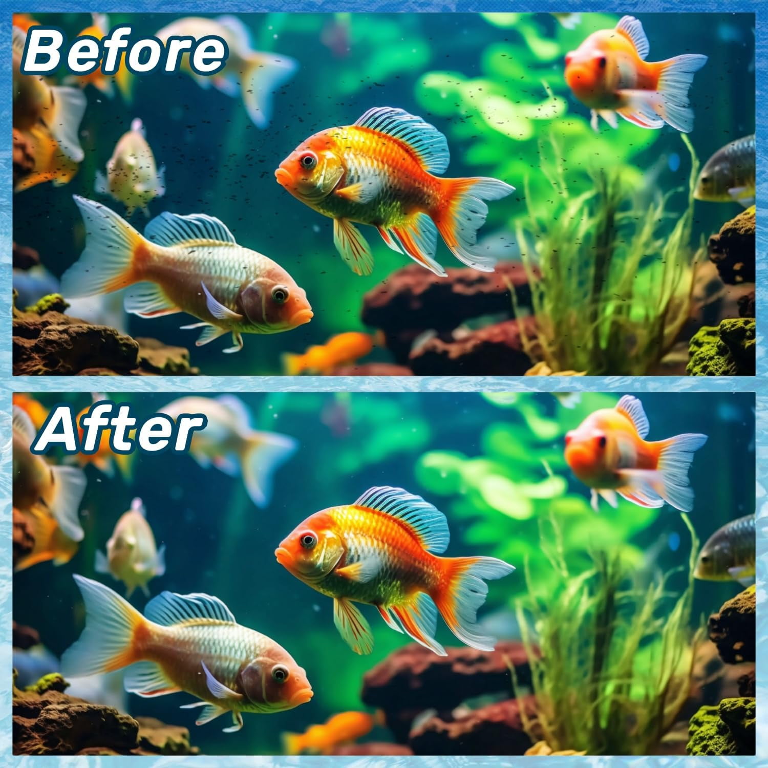 12 Pack Aquarium Filter Cartridges for Aqua-Tech 30-60/20-40 Gallon Fish Tank Power Filter Replacement, EZ-Change #3 Fish Filter Cartridge