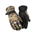 thumbnail image 2 of sunsanly 1 Pair Winter Camouflage Cycling Gloves Warm Windproof Waterproof Adjustable Cold Weather Men Women Full Finger Outdoor Motorcycle Snow Skiing Gloves, 2 of 8