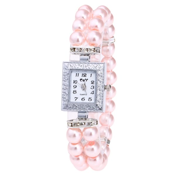 Sfonq Summer Clearance Mothers Day Gift for Grilfriend Womens Watches Women's Watch Quartz Dial Digital Watch Women's And Girls' Watch,Pink Buy 2 Save 10%