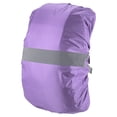 thumbnail image 1 of Unique Bargains 75-85L Waterproof Backpack Rain Cover with Reflective Strap XXL Purple, 1 of 6