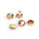 thumbnail image 1 of Studs Rivets,Lther Tools 3 Colors 100Sets 8 X 8Mm Double Lther Craft Repairs Studs Spike Decoration Uplery Tools Diy Rivet Gun Kit(Golden) Unbranded GY00307-01, 1 of 2