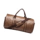 thumbnail image 2 of Bolsa de lona multifunción para hombres, bolsa de viaje para traje, viaje de mochilero Marrón, 2 of 8