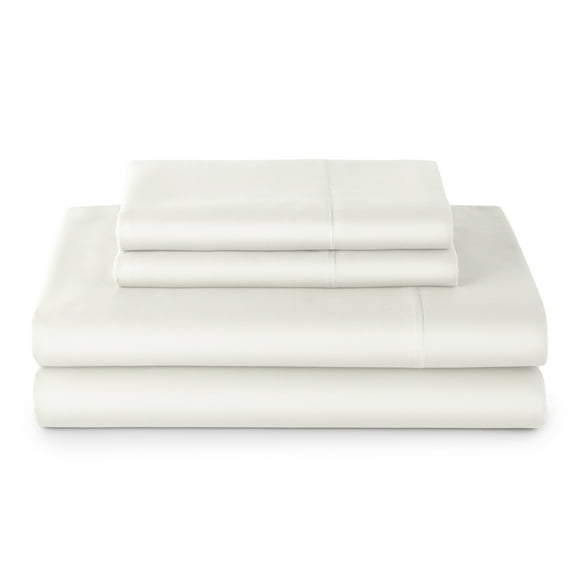 Better Homes & Gardens 4-Piece 400 Thread Count Vanilla Dream Performance Bed Sheet Set, King