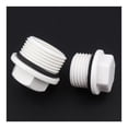 thumbnail image 3 of 6pcs/lot 1/2" 3/4" 1 Inch Male Thread PVC Pipe Micro Irrigation Fittings Water Pipe Connectors Tube End Caps Screw
--------
,Leak Free Connections, 3 of 4