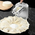 thumbnail image 5 of Ikeay Automatic Dumpling Maker Machine, 2-Speed Usb Rechargeable Electric Dumpling Maker, Large Capacity Household Appliance for Homemade Dumplings Gray, 5 of 8