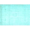 thumbnail image 1 of Ahgly Company Indoor Rectangle Persian Light Blue Traditional Area Rugs, 5' x 8', 1 of 4