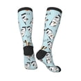 thumbnail image 5 of Lsque Milk Bottles And Cow Head Printed Crew Socks Men's Women's LightWeight Thin Casual Calf Socks ,Knee High Socks,Cotton Socks, 5 of 9