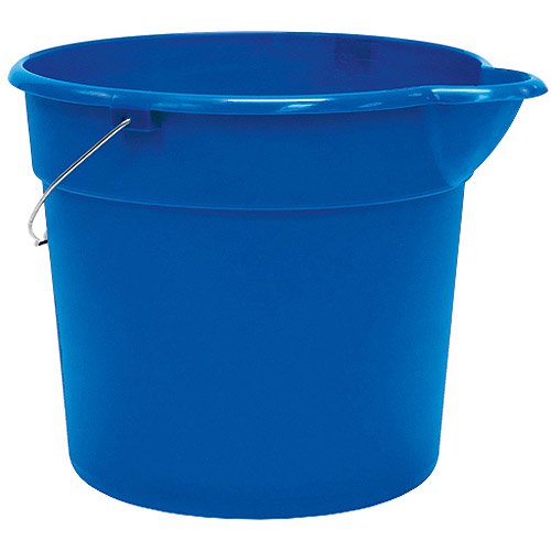 United Solutions 18Quart Utility Pail with Spout, Blue