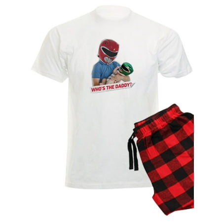 

CafePress - Power Rangers Who s The Daddy - Men s Light Pajamas