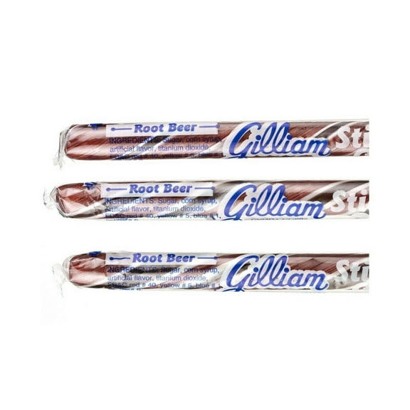 (Price/Each)Gilliam Root Beer Candy Sticks 80ct, 611284