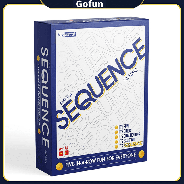 Juego de mesa SEQUENCE Original Classic con tablero plegable