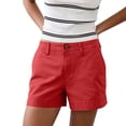 thumbnail image 2 of Bermuda Shorts for Women Summer Cargo Shorts Mid Rise Mini Length with Pockets and Belt Loops Hiking Travel Clothes, M, 2 of 6