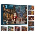 thumbnail image 2 of Rompecabezas de piezas para Navidad, de 24 días calendario de adviento, Cuenta atrás, caja de regalo de Año Nuevo, 1000, 2 of 4