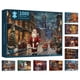 thumbnail image 2 of Juego de rompecabezas de calendario de adviento de Navidad, caja de regalo de Navidad, cuenta regresiva de 24 días, 1000 piezas, 2 of 4