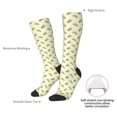 thumbnail image 5 of Picia Women Crew Soft Moisture-wicking Socks Corn Pattern Design Cotton Socks, One Size fit All, 5 of 9