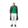 thumbnail image 4 of Lacoste  Adult Accent Button Zip Neck Loose Fit Sweatshirt, 4 of 4