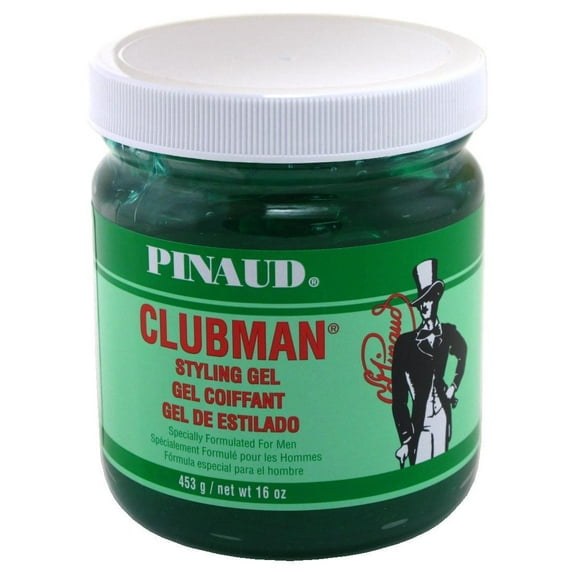 Clubman Style Gel Mens 16oz Jar (Pack of 3)