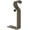 Pewter, variant on Urbanest Non-Adjustable Curtain Rod Bracket, 3/8" & 1/2" Drapery Rod Holder, Brushed Steel – Sturdy Wall-Mount Hardware for Curtains & Drapes - 2 Pieces