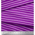 thumbnail image 3 of Soimoi Purple Cotton Voile Fabric Vertical Stripe Print Fabric by the Yard 56 Inch Wide, 3 of 3