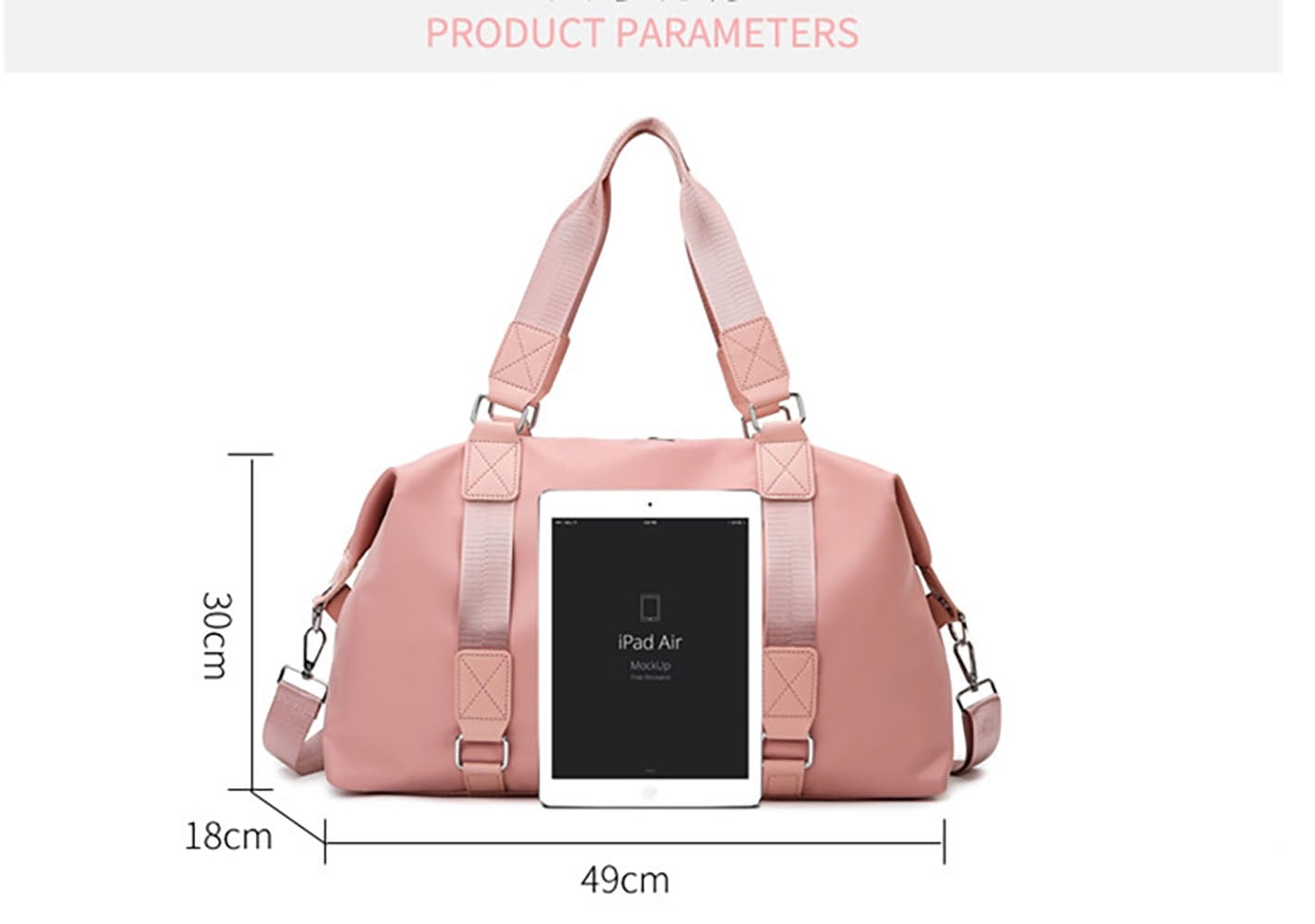 A-L-O Yoga Bag Sports Duffle Gym Bags for Men Women