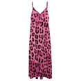thumbnail image 4 of Leopard Print Pattern Fine Art Sleeveless Dress Summer Dress Woman 2025, 4 of 7