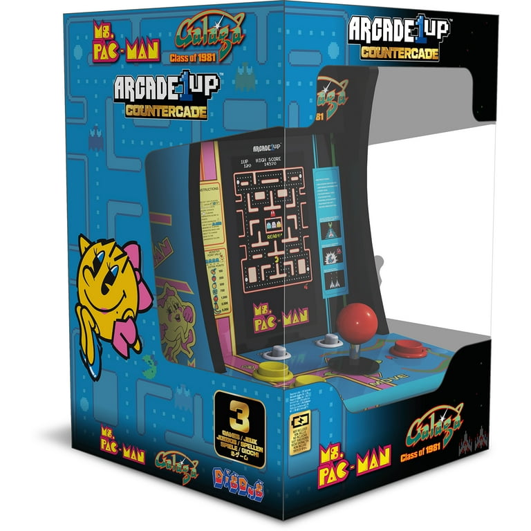 ゲラゲラ1st〜3rd Arcade1Up Ms. PAC-MAN & GALAGA Class Of '81 Deluxe Arcade