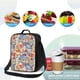 thumbnail image 4 of Fotbe Set Of Travel Vintage Lonchera Bolsa de Almuerzo para Hombres y Mujeres, Lonchera de Gran Capacidad, Bolsa de Almuerzo Reutilizable, Bolsa Térmica Aislante, 4 of 7
