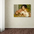 thumbnail image 2 of Trademark Fine Art "Child With Toys" 1895-96 Canvas Art by Pierre-Auguste Renoir, 2 of 3