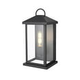 thumbnail image 3 of Elegant Lighting Neil 7 Inch Outdoor Wall Sconce In Black, 3 of 8