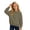 00-Army Green#1281, variant on Kiijoy Sweatshirt for Girls Casual Plain Long Sleeve Pullover Top, Sizes 3-4T
