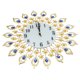 thumbnail image 3 of Reloj de Pared con Forma de Flor - Reloj de Pared Colgante de Diamante de Estilo Europeo de Hierro Amigos y Familiares, 3 of 14