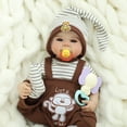 thumbnail image 1 of Muñeca Reborn Kdudgso Realistic de 20 cm con kit de alimentación para mayores de 3, 1 of 6