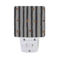 thumbnail image 5 of Yayeee LED Night Light for The Home Plug in With Light Sensors 2 Pack, Black Abstract Stripes, 5 of 6